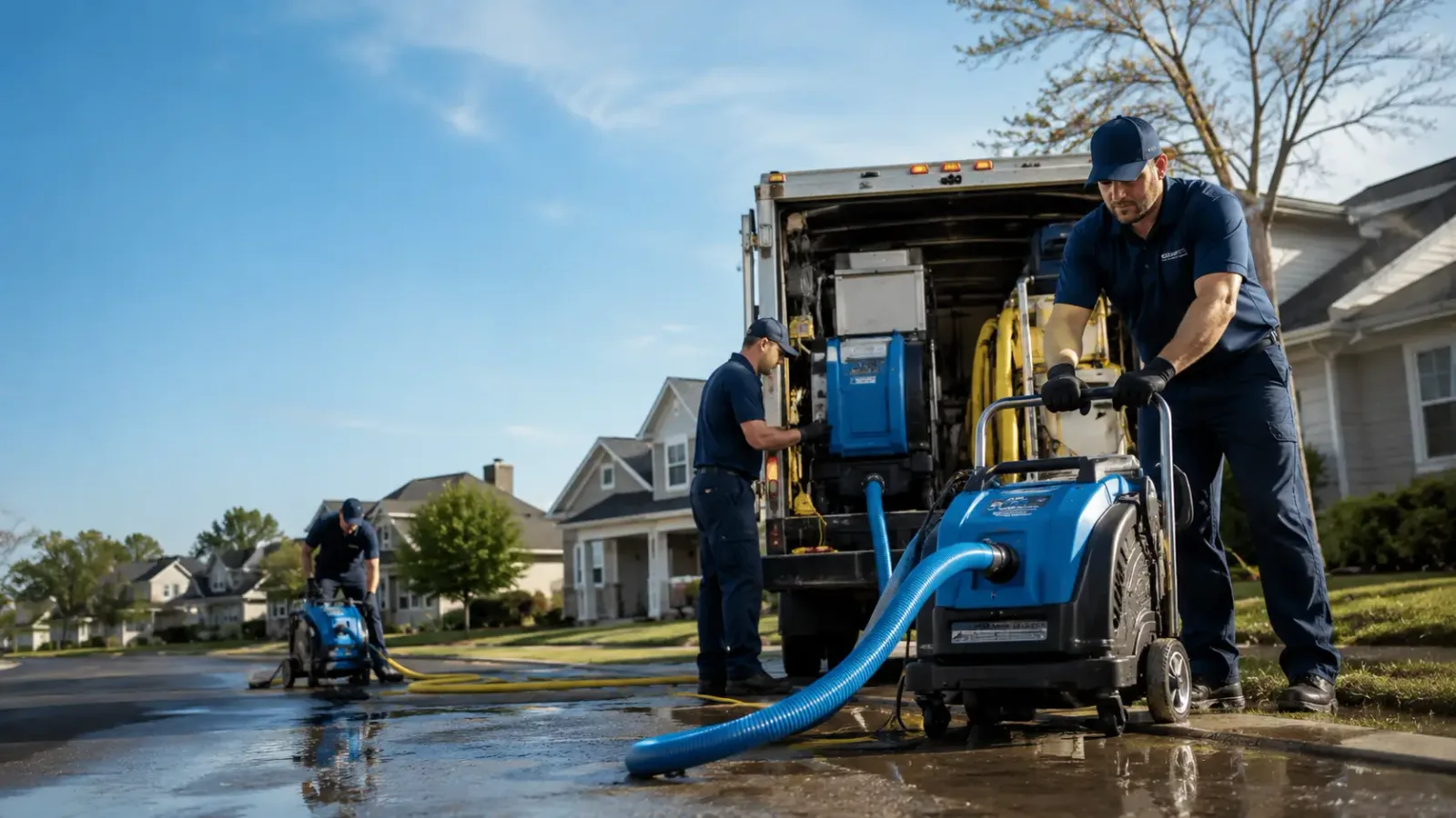 Flood Damage Cleanup in Glen Flora, TX